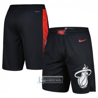 Pantalone Miami Heat Ciudad 2023-24 Negro