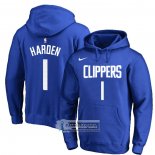 Sudaderas con Capucha Los Angeles Clippers James Harden Icon Azul