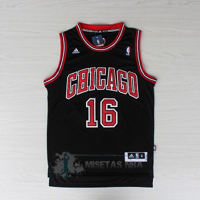 Camisetas NBA Bulls Gasol Negro replicas tienda online