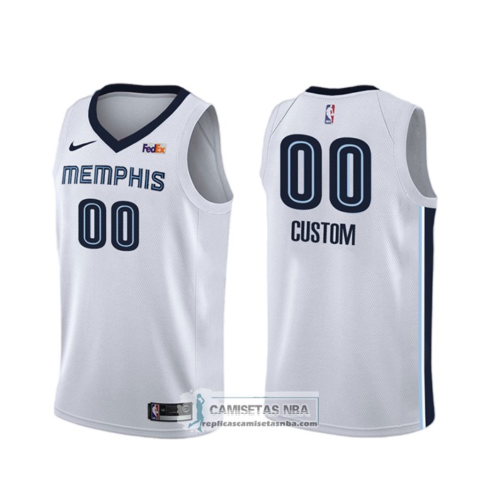 Camisetas NBA Memphis Grizzlies Personalizada Association Blanco ...