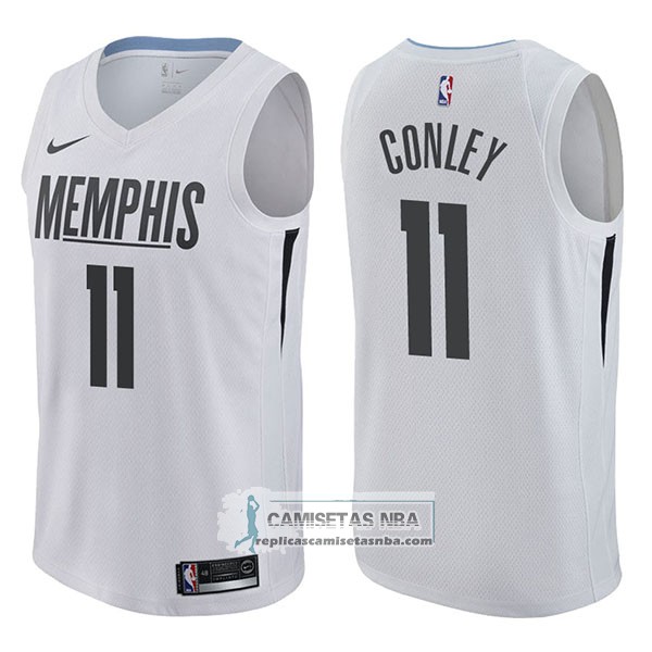 Camisetas NBA Grizzlies Mike Conley Ciudad 2017-18 Blanco replicas ...